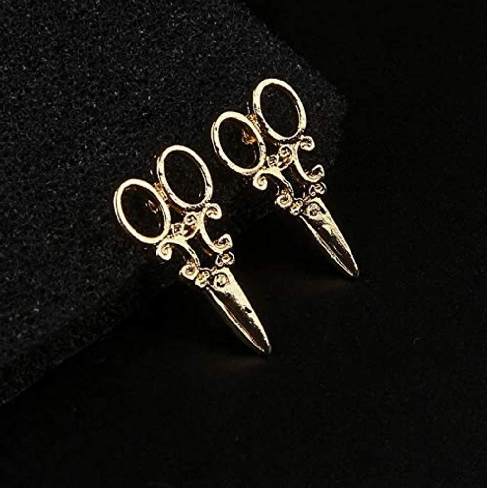 Scissor earrings